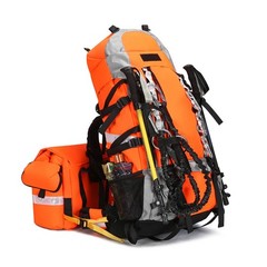 Woodland Fire Backpack Large Capacity Waterproof Emergency Pack Sturdy Duty