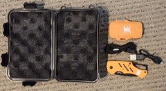 NRA Emergency / Survival Kit with Dual-Arc Lighter, Folding Pocket Knife