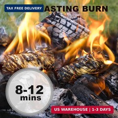 110 Pcs Fire Starter, Fire Starters for Fireplace, Pellet Stove, BBQ, Pizza Oven