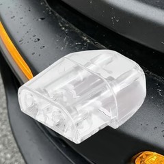 Deer Whistles for Car, Deer Warning Device with Adhesive 4 PCS Transparent