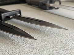 Alpha Outpost Scimitar Set – Survival Knife And 2 Daggers W/ Sheaths