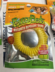 Buggy Beds Mosquito/Insect Repellent Band Wristbands Advanced Formula, 10 PACK!!