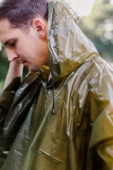 Lightweight Rain Gear Poncho Emergency Survival Cover Shelter Norwegian Milit…