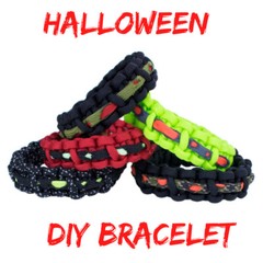 Paracord Planet HALLOWEEN ZOMBIE Bracelet – 550 Paracord DIY – Survival Gear