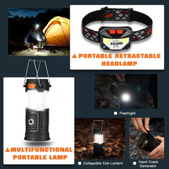 Survival Gear Set with First Aid Kit and Large Camping Backpack for Outdoor