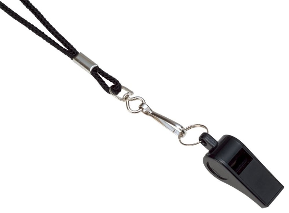 PICKBOY Color Whistle Black CW-50/BL