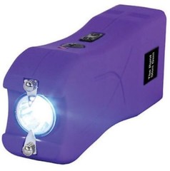 Police Stun Gun Maximum Power Rechargeable With Bright Flashlight LED HIGH RATED