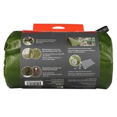 SOL Sport Utility Blanket Weatherproof Reusable Thermal Outdoor Camping Gear
