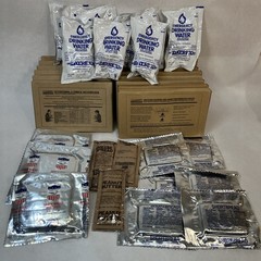 Datex 72 Hr Food Emergency Food, Water Supply MRE Survival Kit For 1 Person