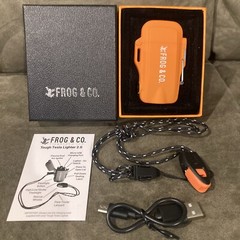 Survival Lighter Plasma – Wind/Waterproof Flashlight Rescue Tinder Whistle NEW