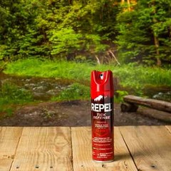 Repel Tick Defense Aerosol Spray, 3-Pack, 15% Picaridin, Size 6.5 oz Each