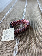 Patriot Pride Paracord Wristband – Red White & Blue