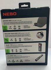 NIB Nebo Preplite Flashlight Combo Preparedness Kit Model NEB-BND-0008