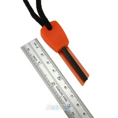 10Pcs Mini Fire Starter Flint Steel Striker Survival Kit Ferro Rod Camping Tool