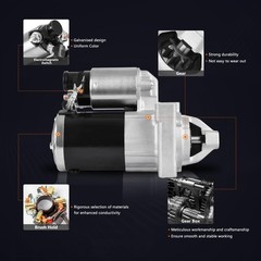 Sintly 10910 Starter Motor Fit For 14-18 Chevrolet Silverado 1500 Suburban