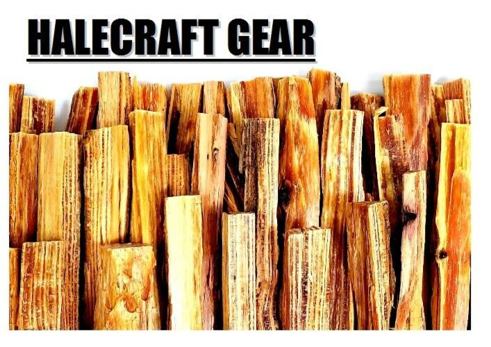 HALECRAFT 5lbs North Carolina Fatwood, Pine Fire Starter, Kindling, Lighter Knot