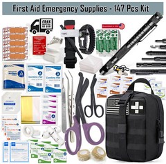 CAT Tourniquet IFAK Medical Molle Pouch First Aid Bag Fully Stocked Medical Bag