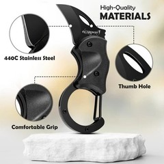 5 Small Pocket Knife Fathers Day Gifts Foldable Survival Mini Sharp Blade Clip