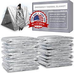 Manta térmica de emergencia médica Mylar Trauma Military Survival Safety Silver