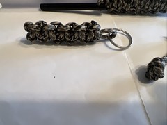 Snake Skin 3”firestarter/ASR Mini Striker 90” 550 Survival Cordage Handcrafted