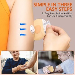 Sensor Covers for Libre 3 Waterproof – 20pcs Adhesive Patches for Libre 3 Plu…