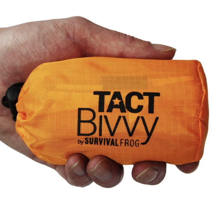 New TACT Bivvy Emergency Survival Sleeping Bag Lightweight Waterproof Orange