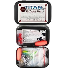 TinTackle Pro – Compact Survival Fishing Kit with Mini Finger Reel |