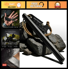 Survival Ferro Rod Fire Starter Tool – 20,000 Strikes, Waterproof Multi-Tool Lan