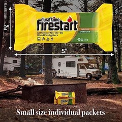 Fire Starter for Indoor and Outdoor Use – Quick Ignition Fire Starter 24 Pack