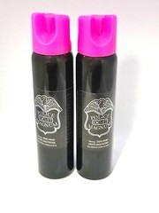2 Police Magnum pepper spray 5 ounce Hot Pink Twist Lock Defense CLOSEOUT SALE