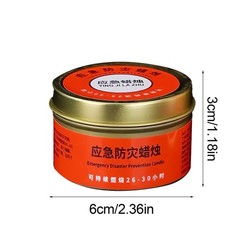 Long Burning Candles For Power Outages Outdoor Survival Candles Windproof kind