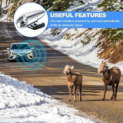 18 Pieces Deer Warning Whistles Car Avoids Collisions SUV Truck Motorcycle