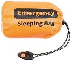 Fox Outdoor Emergency Sleeping Bag, Signal Orange – Compact Lifesaver On The Go