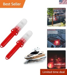 Boat Flares,LED Boat Flares Coast Guard Approved,Boat Safety kit2 PCS | Smart…