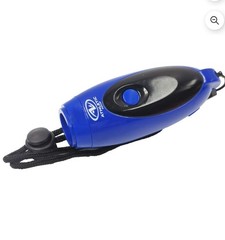 Athletic Works Electronic Sport/Protection/Self Defense Whistle Blue, W/ Lanyard
