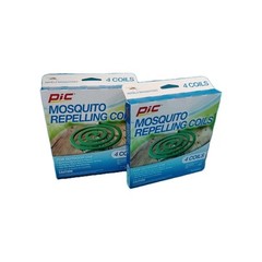 PIC Citronella Mosqu Repelling Coils 2 Packs of 4 Coils 8 Total Backyard Porch