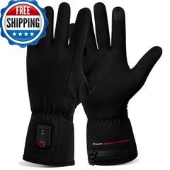 Dr.Warm G28 Heated Glove Liners Rechargeable Battery Touchscreen Thin Gloves