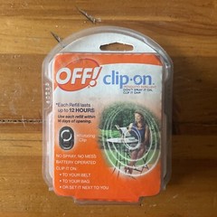 OFF! Clip On Mosquito Repellent Fan Starter Kit New and Sealed Discontinued