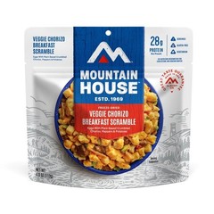 Mountain House Veggie Chorizo Breakfast Scramble | 6 Pouches, Blue