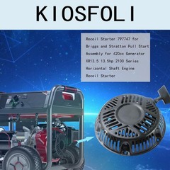 Kiosfoli Pull Start Assembly Compatible For Briggs And Stratton 420Cc Recoil