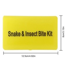 Venom Extractor Pump Outdoor Snake Mosquito Bee Bite Suction First Aid Tool New