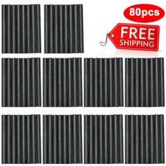80x 5/16″ Flint Fire Starter Ferrocerium Survival Magnesium Rod kit lighter Camp