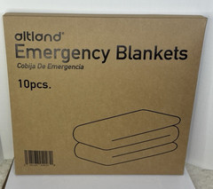 Altland 10 Pcs of Emergency Blankets