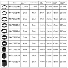 M48x0 75 Extension Tube for Astronomical Telescopes and Camera Compatibility