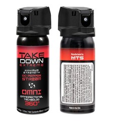 3 pack 360 Omni Pepper Spray Stream Max Strength Self Defense Protection