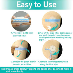 100Pack Libre 3 Sensor Covers Waterproof Adhesive Patches for Libre 3 plus | …