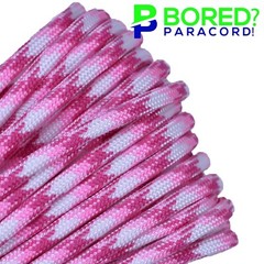 Breast Cancer Awareness – 50 FT – 550 Paracord Rope 7 strand Parachute Cord