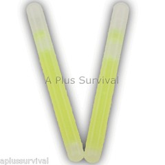 4 Pack Fishing Lure Light Sticks Mini Fish Glow Stick Emergency Survival Kits