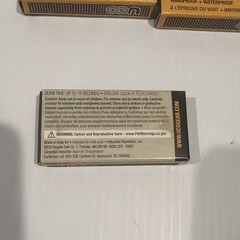Industrial Revolution Stormproof Matches – Orange (3 Pack) New