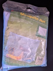 Mosquito Net (Rectangular) 32″X 78″ X59″ White 180 Fine Mesh New NIP Outdoor